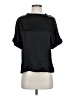 S'edge Black Short Sleeve Blouse Size XS - photo 1