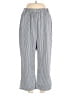 Unbranded Stripes Gray Casual Pants Size 8 (estimated) - photo 1