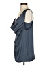 Valerie Bertinelli 100% Polyester Gray Blue Sleeveless Blouse Size S - photo 5