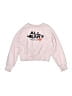 Athleta Girl Hearts Pink Pullover Sweater Size 7 - photo 1
