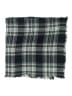 Pretty Persuasions 100% Acrylic Plaid Black Blue Scarf One size - photo 2