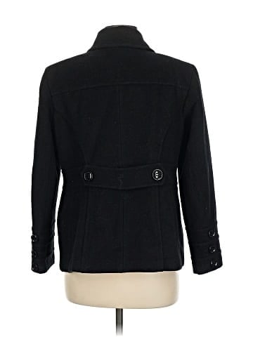 St. John's Bay Wool Coat (view 2)