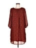 H&M 100% Polyester Plaid Red Casual Dress Size 6 - photo 1
