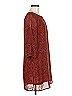 H&M 100% Polyester Plaid Red Casual Dress Size 6 - photo 4