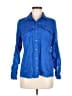 Calvin Klein Blue Long Sleeve Button-Down Shirt Size M (estimated) - photo 1