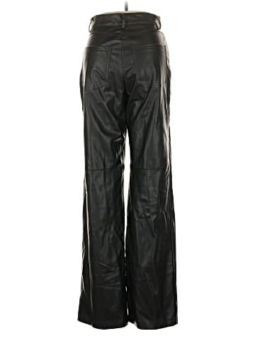 Zara Faux Leather Pants (view 2)
