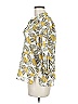 SECULAR 100% Cotton Yellow 3/4 Sleeve Blouse Size M - photo 5