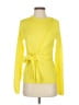 St. John Yellow Cardigan Size S (estimated) - photo 1