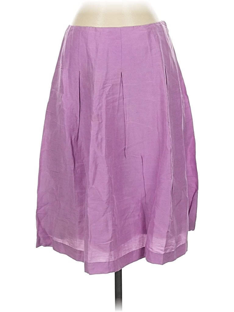 Pre-owned Per Se By Carlisle Casual Skirt In Purple