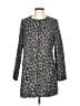 Dolce Cabo Animal Print Gray Coat Size L - photo 1