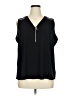 Love Scarlett Black Sleeveless Blouse Size 1X - photo 1