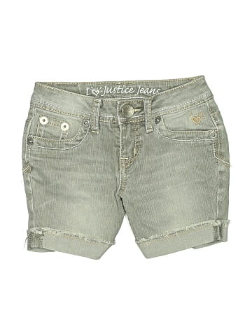 Justice Jeans Denim Shorts (view 1)