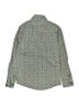 Univibe 100% Cotton Polka Dots Green Gray Long Sleeve Button-Down Shirt Size S (kids) - photo 2