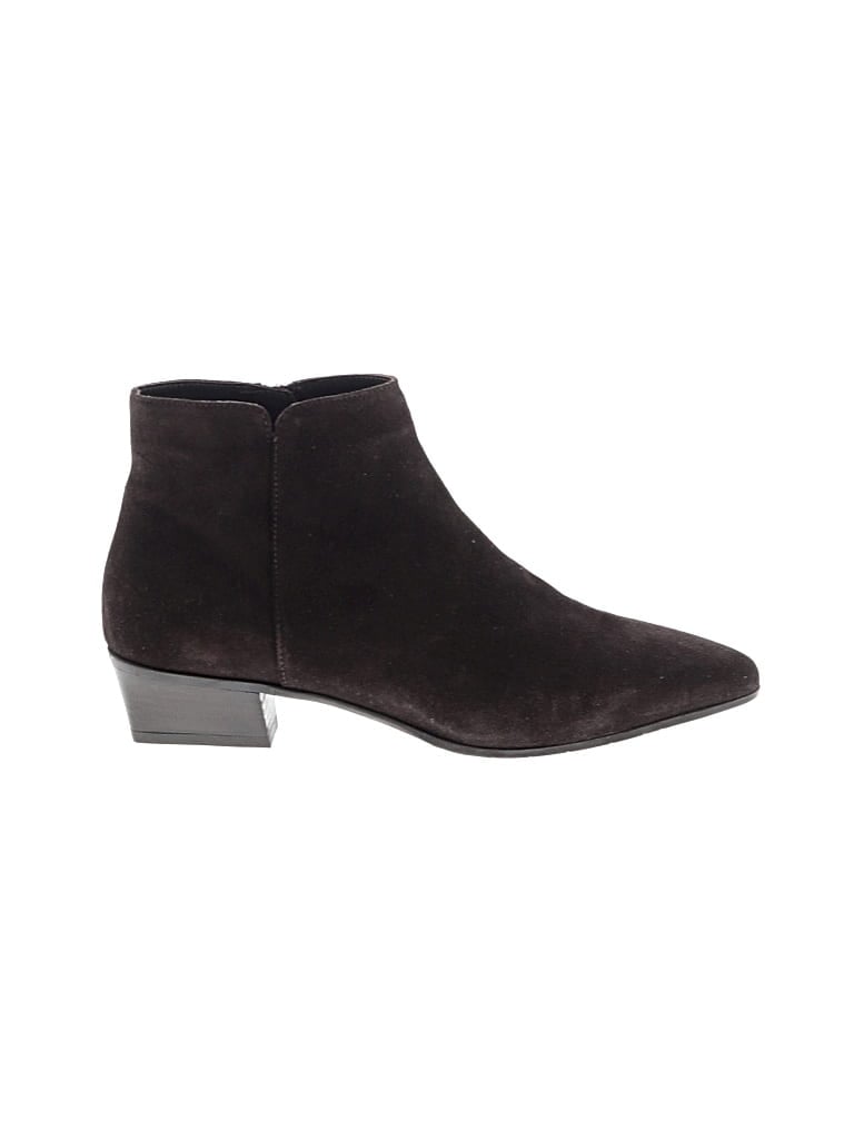 Pre-owned Aquatalia Ankle Boots In Brown