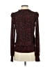 Evereve Red Burgundy Long Sleeve Blouse Size XS - photo 2