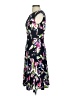 Wisp Print Black Cocktail Dress Size 2 - photo 5