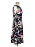 Wisp Print Black Cocktail Dress Size 2 - photo 4