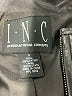 INC International Concepts 100% Acetate Black Jacket Size 5 - photo 6