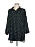 CAbi 100% Polyester Polka Dots Black 3/4 Sleeve Blouse Size M - photo 1