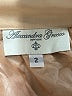 Alexandra Grecco 100% Nylon Ivory Formal Skirt Size 2 - photo 3