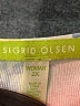Sigrid Olsen Blue 3/4 Sleeve Blouse Size 2X - photo 4