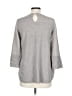 Sisley Gray 3/4 Sleeve Top Size L - photo 2