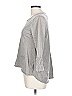 Sisley Gray 3/4 Sleeve Top Size L - photo 5
