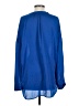 Vince. 100% Silk Blue Long Sleeve Silk Top Size XS - photo 2