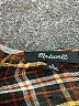 Madewell Plaid Brown Long Sleeve Blouse Size S - photo 7