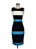 Woosea Color Block Blue Cocktail Dress Size S - photo 1