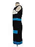 Woosea Color Block Blue Cocktail Dress Size S - photo 5