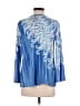 Bob Mackie Blue 3/4 Sleeve T-Shirt Size XS - photo 2