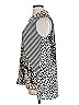 Alfani Animal Print Black Sleeveless Blouse Size 16 - photo 5