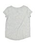 Jumping Beans Solid Silver Short Sleeve T-Shirt Size 6 - photo 2