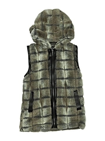 American Widgeon Faux Fur Vest (view 1)