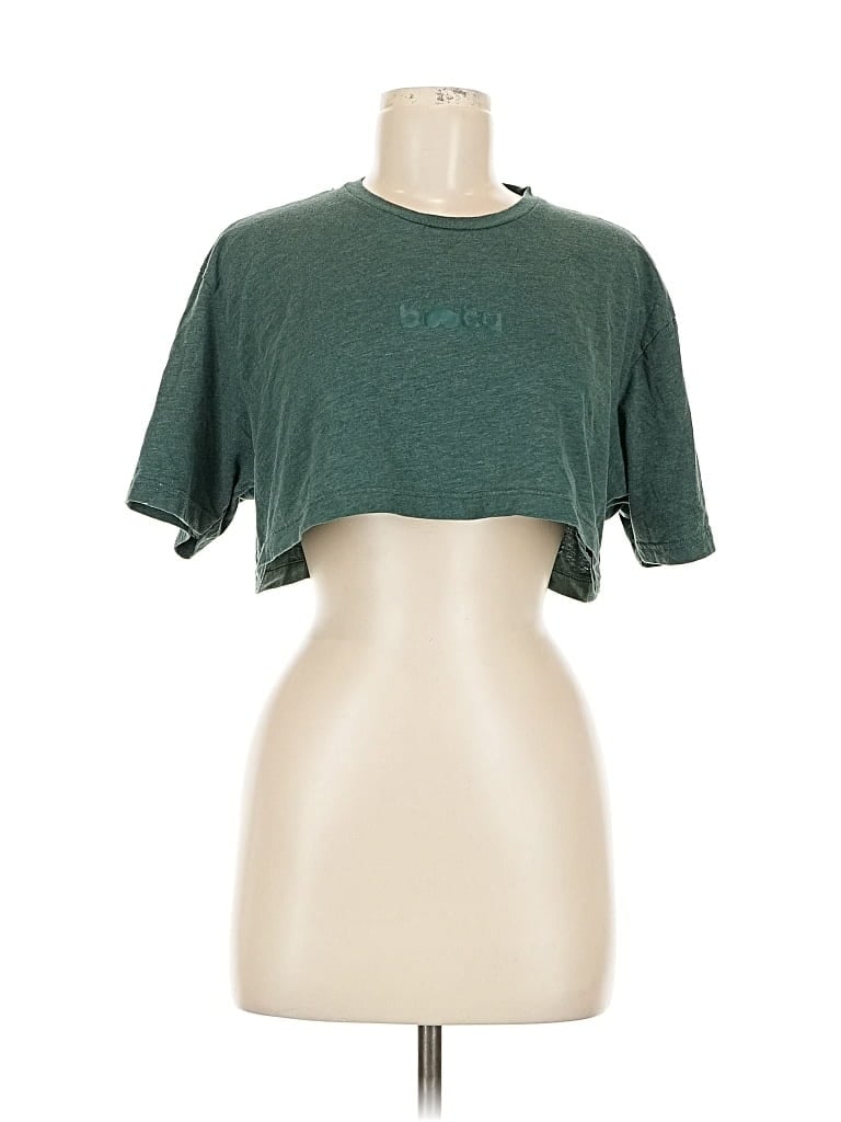 Pre-owned Booty By Brabants Short Sleeve T-shirt In Green