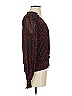 Evereve Red Burgundy Long Sleeve Blouse Size XS - photo 4