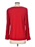Diana Belle Red Long Sleeve Top Size L - photo 2