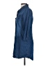 Ci Sono Blue 3/4 Sleeve Button-Down Shirt Size S - photo 5