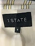 1.State 100% Cotton Stripes Ivory Blazer Size 8 - photo 6