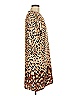 MNG Suit Animal Print Tan Casual Dress Size 6 - photo 4
