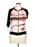 Edista Black Short Sleeve Top Size L - photo 1