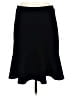 Spense Solid Black Formal Skirt Size L - photo 2