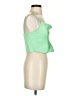 Zara Green Sleeveless Top Size S - photo 4