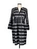 Unbranded Chevron-herringbone Black Casual Dress Size L - photo 1