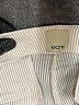 Ecru Solid Ivory Casual Pants Size 12 - photo 7