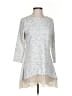 LOGO by Lori Goldstein Silver Pullover Sweater Size XS - photo 1