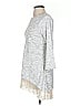LOGO by Lori Goldstein Silver Pullover Sweater Size XS - photo 5