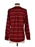 Talbots 100% Polyester Burgundy Long Sleeve Henley Size S - photo 2