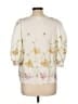 Kindred 100% Polyester Ivory 3/4 Sleeve Blouse Size L - photo 2